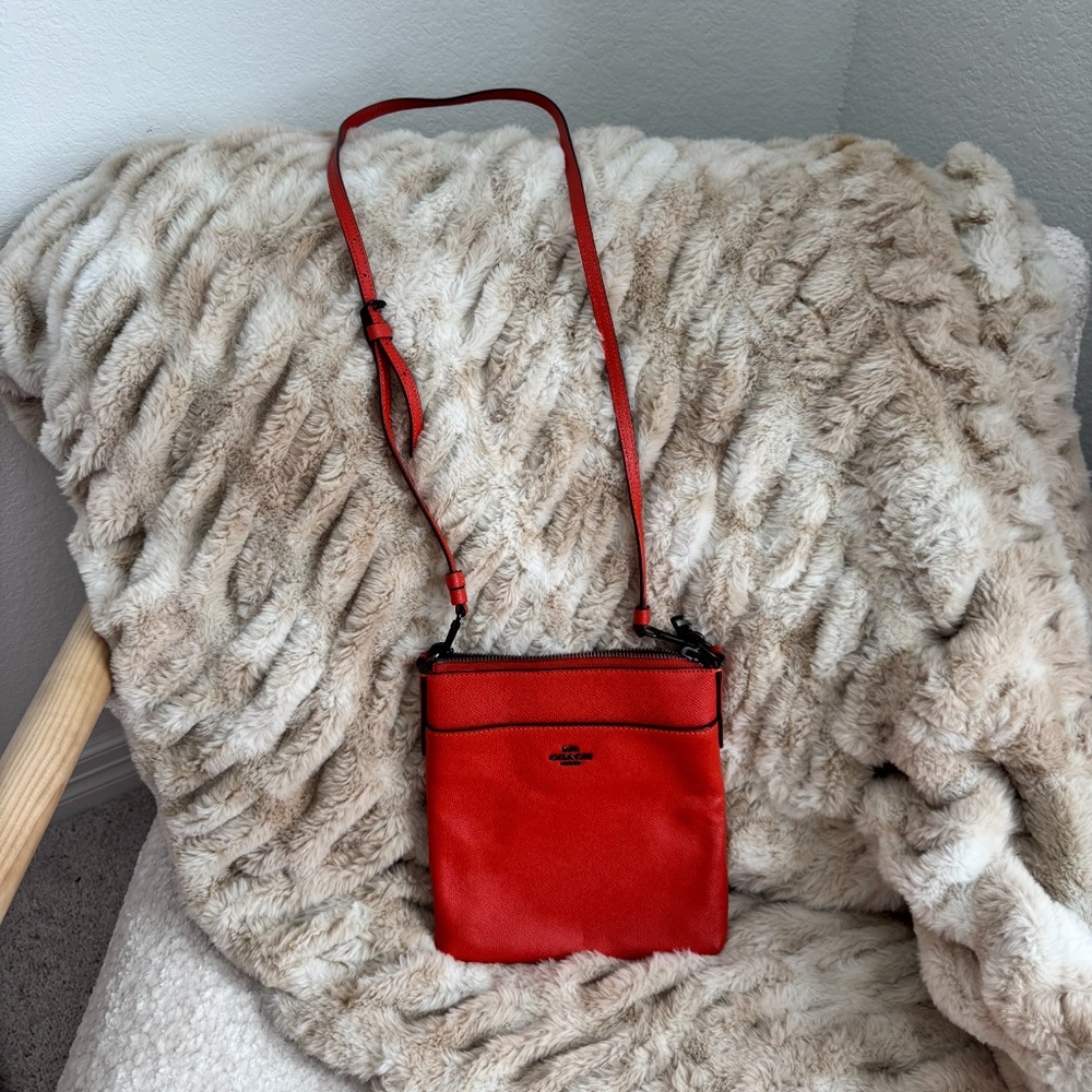 Coach Red Crossbody Bag